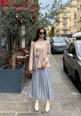 Kiểu phối đồ với áo blazer được yêu thích