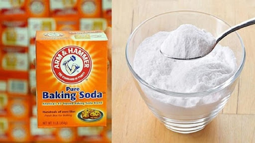 Baking soda một hợp chất làm sạch túi da vô cùng hiệu quả