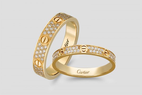 Mỗi cô gái đều ao ước được đeo nhẫn cưới Cartier 