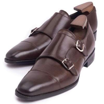 Thiết kế nổi bật giày da nam cổ điển Monk Strap